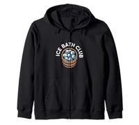 Ice Bath Club Therapy Zip Hoodie