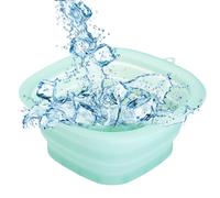 Ice Bath, Face Ice Bath Bowl, Foldable Silicone Face Bowl, Skin Care Tool for Cold Therapy, Cold Diving Pool Set for Skin Refreshment Therapy, Device Solution, Dorm, Spa, Verwe