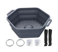 Ice Bath Shower Attachment - Foldable Cold Water Shower Heads, Quick Cool Bathtub Connector, Widely Uses Silicone Tub | Portable Barrel Bucket For Athletes Recovery, Training, Relaxing Body Therapiest