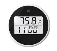 Ice bath thermometer with floating design, automatic timing function, and alarm for water temperature monitoring during fitness and cold therapy