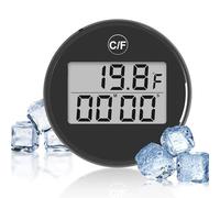 Ice Bath Thermometers - Digital Ice Bath Temperature Thermometer | Water Thermometer Timer for Ice Bath | Waterproof Floating Thermometers Cold Plunge Accessories for Bathing Swimming