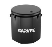 Ice Bath Tub for Athletes, Compatible with Water Chillers, 186Gallon Inflatable Cold Plunge Tub with Insulated Lid, Portable Cold Water Therapy Ice Pod for Recovery (Black, 186Gallon)