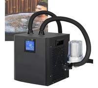 Ice Bath Water Chiller for Cold Plunge Tubs with External Filter & Pump, Insulated Hoses for Home Gym Recovery