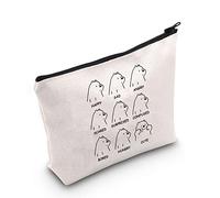 Ice Bear Moods Gift Bare Bears Lover Gift Animal Bear Cosmetic Bag Polar Bear Gift (Happy SAD Angry UK)