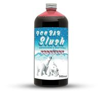 ICE Bear Syrup AZO and Glycerine Free | 500 ml Bottle | Concentrate for Slushy Drinks Maker Ice Slush Machines Ice Machines 1:5 to 1:20 (500 ml, Strawberry)