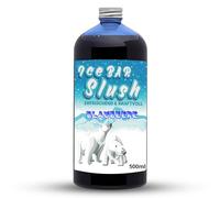 ICE Bear Syrup 'AZO and Glycerine Free, 500 ml Bottle, Concentrate for Slushy Drinks Maker, Ice Slush Machines, Ice Machines, 1:5 to 1:20 (500 ml, Blueberry)