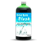 ICE Bear Syrup AZO and Glycerine Free, 500 ml Bottle, Concentrate for Slushy Drinks Maker, Ice Slush Machines, Ice Machines, 1:5 to 1:20 (500 ml, Waldmeister)