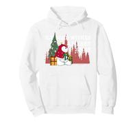 Ice Bear Wishes A Merry Xmas Holiday Cheer Pullover Hoodie