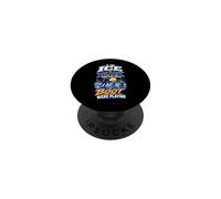 Ice Black Nets Boot Hockey PopSockets Adhesive PopGrip