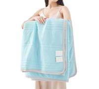 Ice Blanket for Sleeping, Ice Cooling Blanket, Cool Touch Summer Blanket for Hot Sleepers, Lightweight and Breathable, Instant Cooling (Lake blue, L)