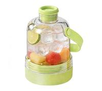 Ice Bottle - 400ml Function Ice Making Container with Soft Silicone Release Structure, Freezer Storage Bottle with Secure Lid Closure, Compact Cooling Drink Preparation Tool, Reusable Beverage