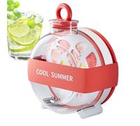 Ice Bottle, Ice Crush Cup, Easy Release Reusable Mold for Milk Chilling Drinks Soda Coffee Whiskey Home Cocktail Restaurant Cafe