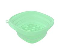 Ice Bowl - 9.53x9.53in Foldable Basin, Cooling Facial Roller, Built-In Cube Tray | For Skin Care Spa Home Use Kitchen Beauty Routines Travel Compact Storage