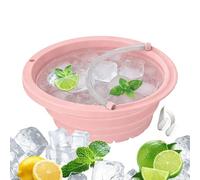 Ice Bowl for Face Foldable Silicone | Face Ice Plunge Bowl Tub for Women Girls Wives Mothers Spa Lovers Travelers Home Salon Morning Daily Routine Bathroom Travel