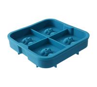 Ice Bowls Freezer Silicone Animal Moulds - 4 Cavity Moulds for Wine Drinks Mould Whisky Cocktail Chocolate Kitchen Home Barbecue Hiking Beach Holidays Holy Halloween Christmas