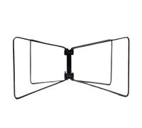 Ice Box Holder Rack Folding Outdoor Camping Ice Box Holder Rack Metal Cooler Holder Leg for Fishing BBQ Picnic Cooking
