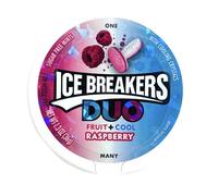 Ice Breakers Duo Raspberry Sugar Free Mints 36g | Pack Of 3