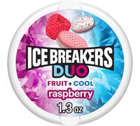 ICE BREAKERS Duo Sugar Free Mints, Raspberry, 1.3 Ounce