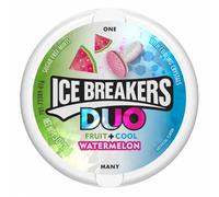 ICE Breakers Duo Sugar Free Mints, Watermelon, 1.3 Ounce