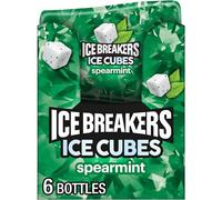 Ice Breakers Ice Cubes Spearmint Sugar Free Gum (6 x 40 ct)