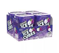 ICE BREAKERS ICE CUBES Sugar Free Xylitol Gum, Arctic Grape, 40 Piece (Pack of 4)