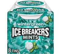ICE BREAKERS Sugar Free Mints, Wintergreen 1.5 Ounce (Pack of 8)