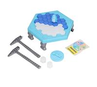 Ice Breaking Board Game Improve Coordination Interactive Block Knocking Table Toy L Size Develop Observation Thinking Skills for Kids Birthday Plastic