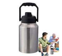 Ice Bucket | 2 Litre Ice Storage Bucket with Handle - for Travel, Picnic, Beach, Garden, Kitchen