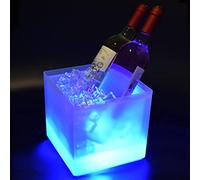 Ice Bucket 3.5 L, Colourful LED Ice Bucket with Automatic Colour Changing, Party, Home, Bar Club Theme, Restaurant Pub Wine Drink Juice Beer