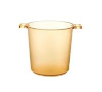 Ice Bucket Acrylic Ice Bucket Commercial Champagne Bucket Home Transparent Bar Creative Ice Grain Bucket 5 Liters Frosted Transparent Ice Bucket Ice Holder(A)