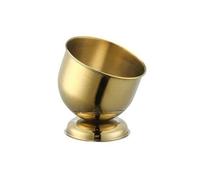 Ice Bucket Bar Beveled Stainless Steel Ice Bucket Ice Champagne Wine Beer Ice Pellet Ice Cube Bucket Keeps Ice Cold & Dry(Gold)