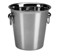 Ice Bucket Champagne Holder With Rings Ø 20 Cm Stainless Steel - Comas