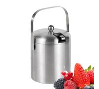 Ice Bucket for Parties, Celebrations and Events, 1.3 Litre Cool Holder for Bottles and Drinks, Cooling Container for the Kitchen, for Bar, Garden, Picnic, Barbecue, Champagne, Wine, Champagne Beer