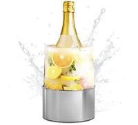 Ice Bucket Mold Ice Mold Wine Bottle Chiller Champagne Ice Mold Wine Chiller Bucket Champagne Ice Bucket Wine Ice Bucket Flower Ice Cube Mold Ice Bucket for Wine Bottles Wine Bucket Wine Cooler Bucket
