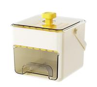 Ice Bucket Mould - Double Layer Press System, Stacked Cube Design, Easy Release System, Compact Cold Storage | Ideal for Kitchen Home Pool Picnic Camping Drinks Whisky Cocktails Soda Juices