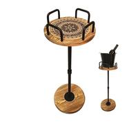 Ice Bucket Stand,Champagne Stand,Wine Bucket Stand,Solid Wood,Detachable, Easy to Carry,for Party Home KTV Club Bar BBQ Wedding Christmas,Outdoor and Indoor(Excluding Wine Barrels)
