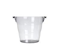 Ice Buckets Acrylic Wavy Ice Bucket Perfect for Parties and Camping(Medium)