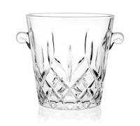 Ice Buckets for Parties, Clear Glass 2 Liter Tub for Drinks and Parties, Food Grade, Perfect for Wine, Champagne or Beer Bottles