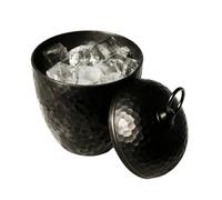 Ice Buckets For Parties With Lid For Cocktail Bar Nordic Metal Bucket(15cm)