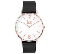 Ice-Watch - CITY tanner Black Rose-Gold - Men's (Unisex) wristwatch with leather strap - 001515 (Medium)