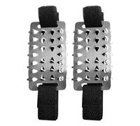 Ice Cleats Anti-Slip Crampons,Midsole Ice Cleats - Ice Shoe Grippers with Adjustable Straps | Adjustable Traction Cleats, Boots, Cleats, Grippers for Walking, Climbing,