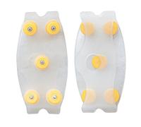 Ice Cleats - Silicone, 4.21 x 2.17 Inches, Snow Traction, Non-Slip, Robust Crampon Grippers, Ice Grips for Shoes for Hiking, Walking, Mountaineering, Outdoor