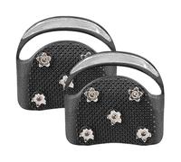 Ice Cleats Traction Crampons - 5 Teeth XL TPE | Snow Grips with Reflective Spikes | Non-Slip Spikes for Snow and Ice | Outdoor Shoes for Safe Walking Mountaineering Scale