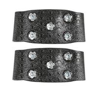 Ice Cleats With 5 Spikes Antislip Snow Cleats Ice Shoe Grippers Walk Traction Shoe Chain For Walking Climbing Snow Spikes