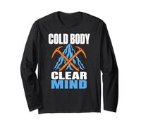 Ice Climbing Mountain Ice Axe Cold Mind Alpinism Outdoor Long Sleeve T-Shirt