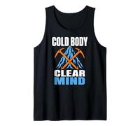 Ice Climbing Mountain Ice Axe Cold Mind Alpinism Outdoor Tank Top