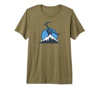 Ice Climbing Power Premium T-Shirt