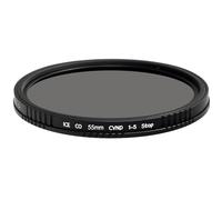 ICE CO Slim MC CVND CPL/Vari ND Combo Filter ND 1-5 Stop 16 Layer Nano Multi-Coated Optical Glass (55mm)