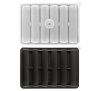 Ice Cocktail | Silicone Long Stick Easy Release, Freezer Ice Tray with Funnel, for Whiskey, Cocktail, Bar Home, Camping, Weddings, Kitchen