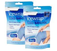 Ice Cold Bandage, 3.2m x 10cm, Pack of 2